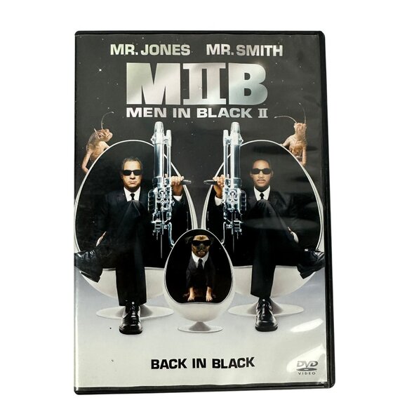 Men In Black II 2002 PG-13 Tommy Lee Jones Will Smith Sony Pictures DVD Edition - Picture 1 of 7